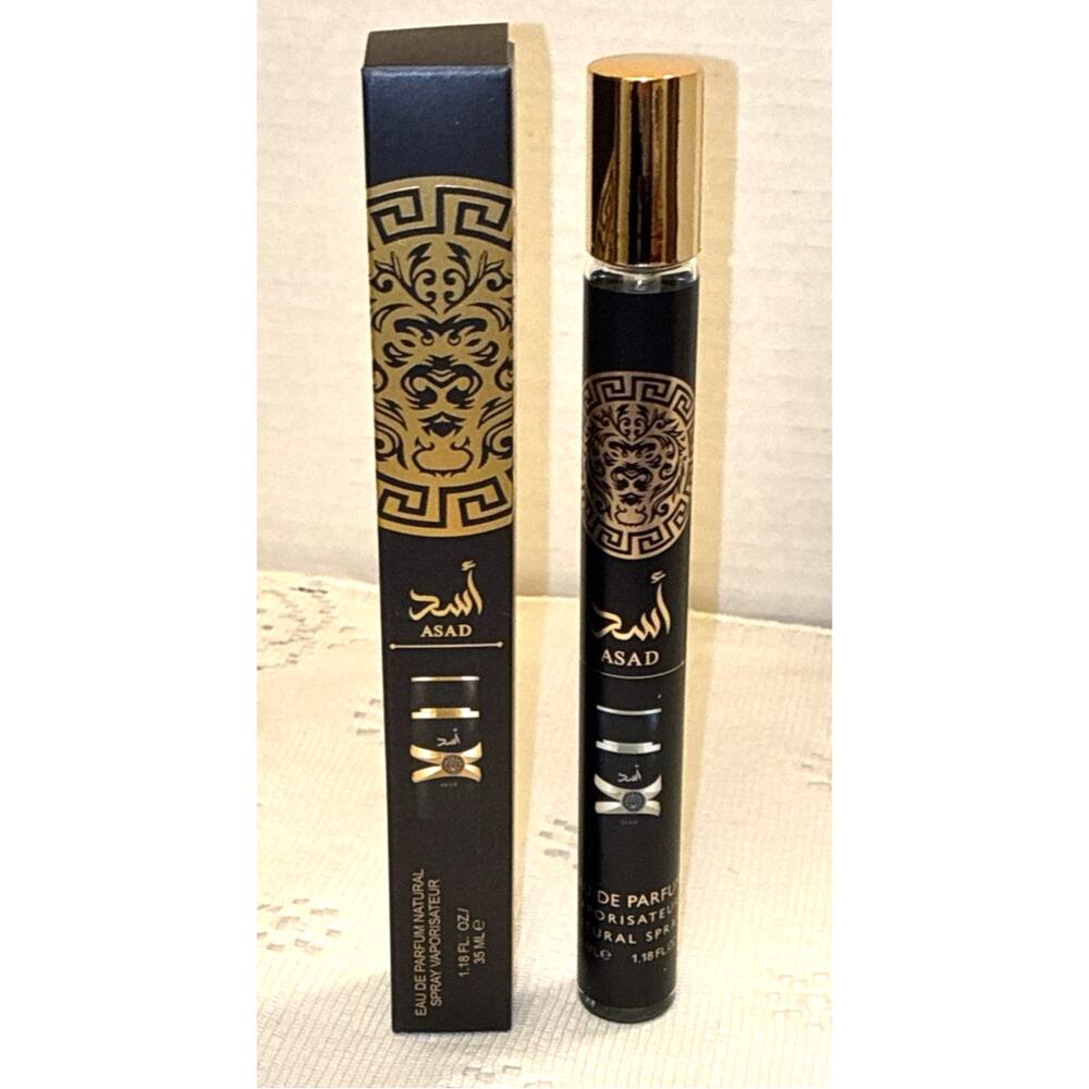 Lattafa Asad Black 35 ml Eau de Perfume Spray New In Box